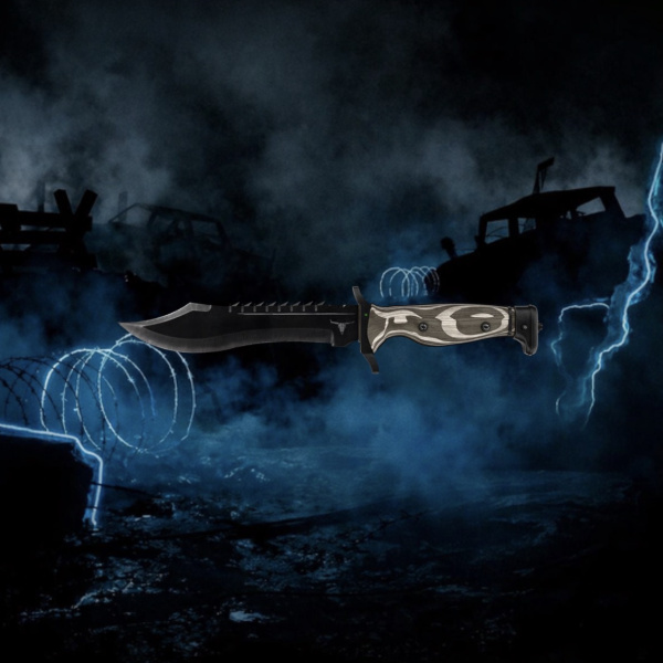 Bowie Knife | Black Laminate (Field-Tested) R$385,00